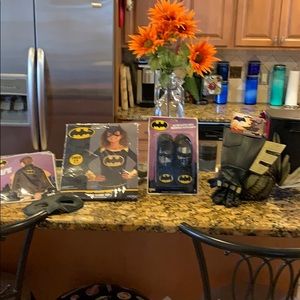 Child Complete Batgirl Halloween Costume 5 pieces